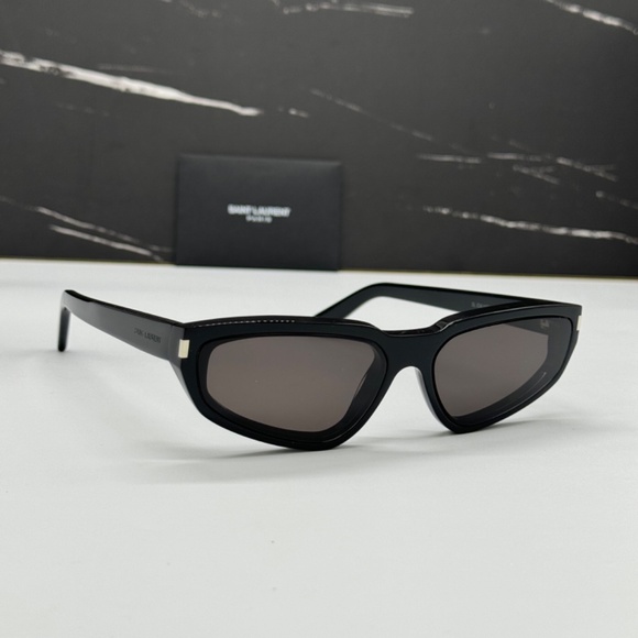 NEW SL 634 NOVA 001 SAINT LAURENT BLACK SL634 001 WOMEN SUNGLASSES SAINT LAURENT - Picture 7 of 13